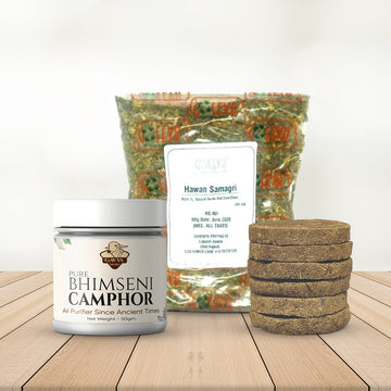 Havan Samagri & Cow Dung Cakes