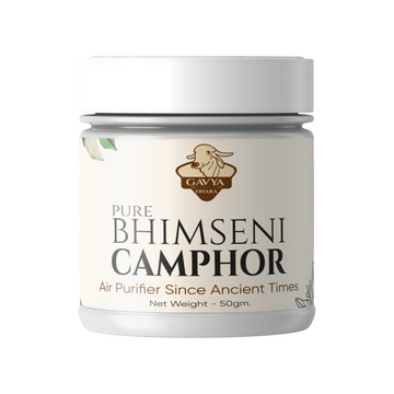 Bhimseni Kapoor, 50gm front view