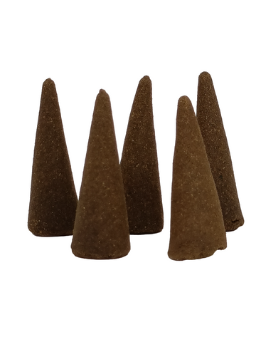 Gou Ganga Cow Dung Dhoop - 15 Cones front view
