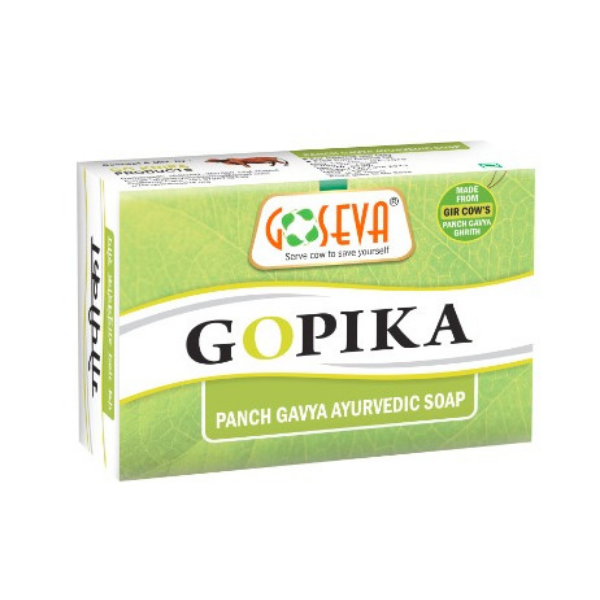 Goseva Panchagavya Soap, 75gm front view