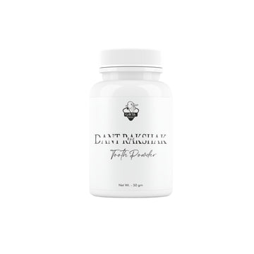 Gavyadhara Red Ayurvedic Tooth Powder, 50gm front view