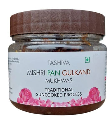 Tashiva Mishri Pan Gulkand with Kesar, 250gm front view