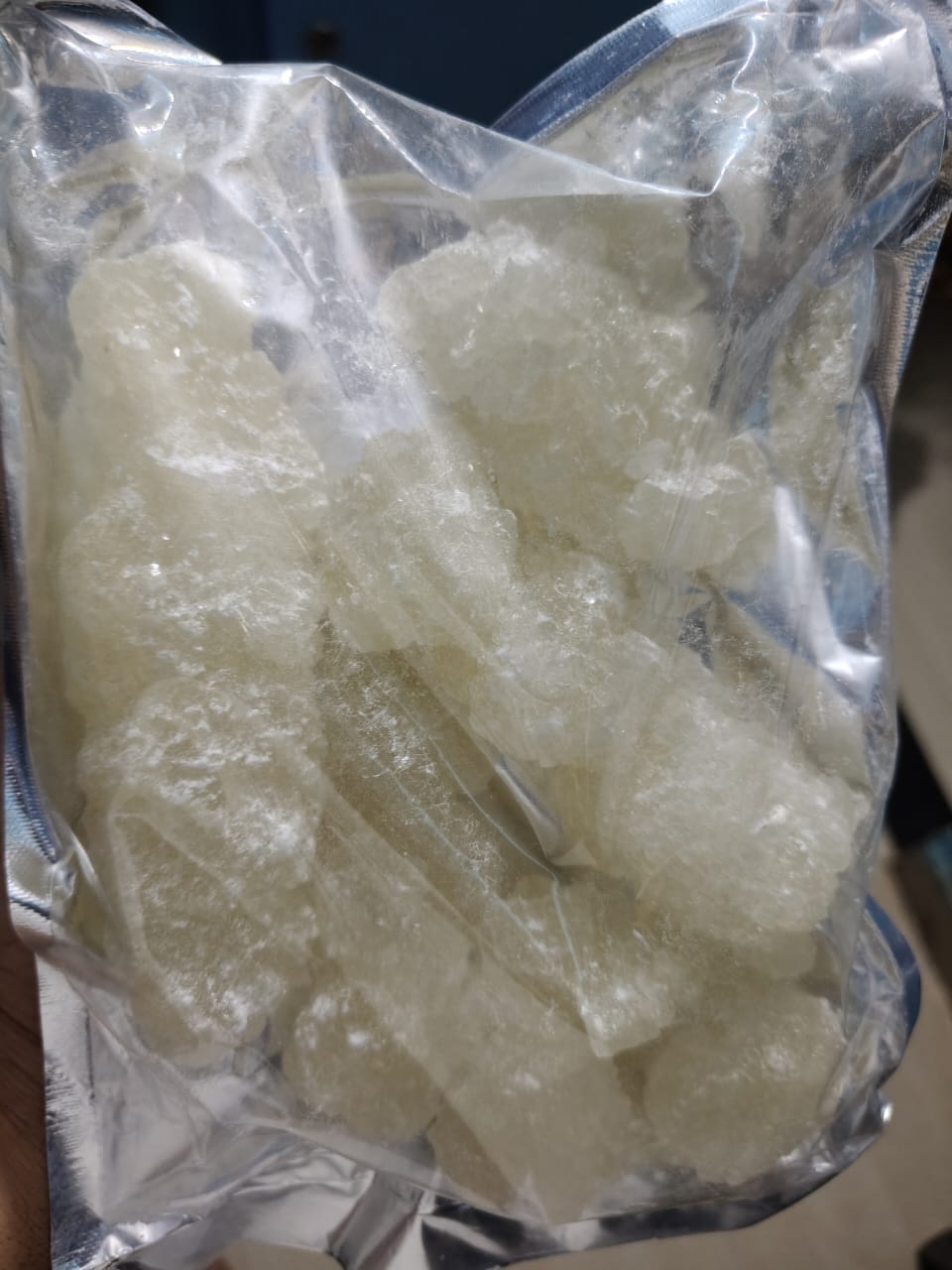 Pure Rock Sugar - Dhaga Mishri (Made from Desi Khand), 500gm front view