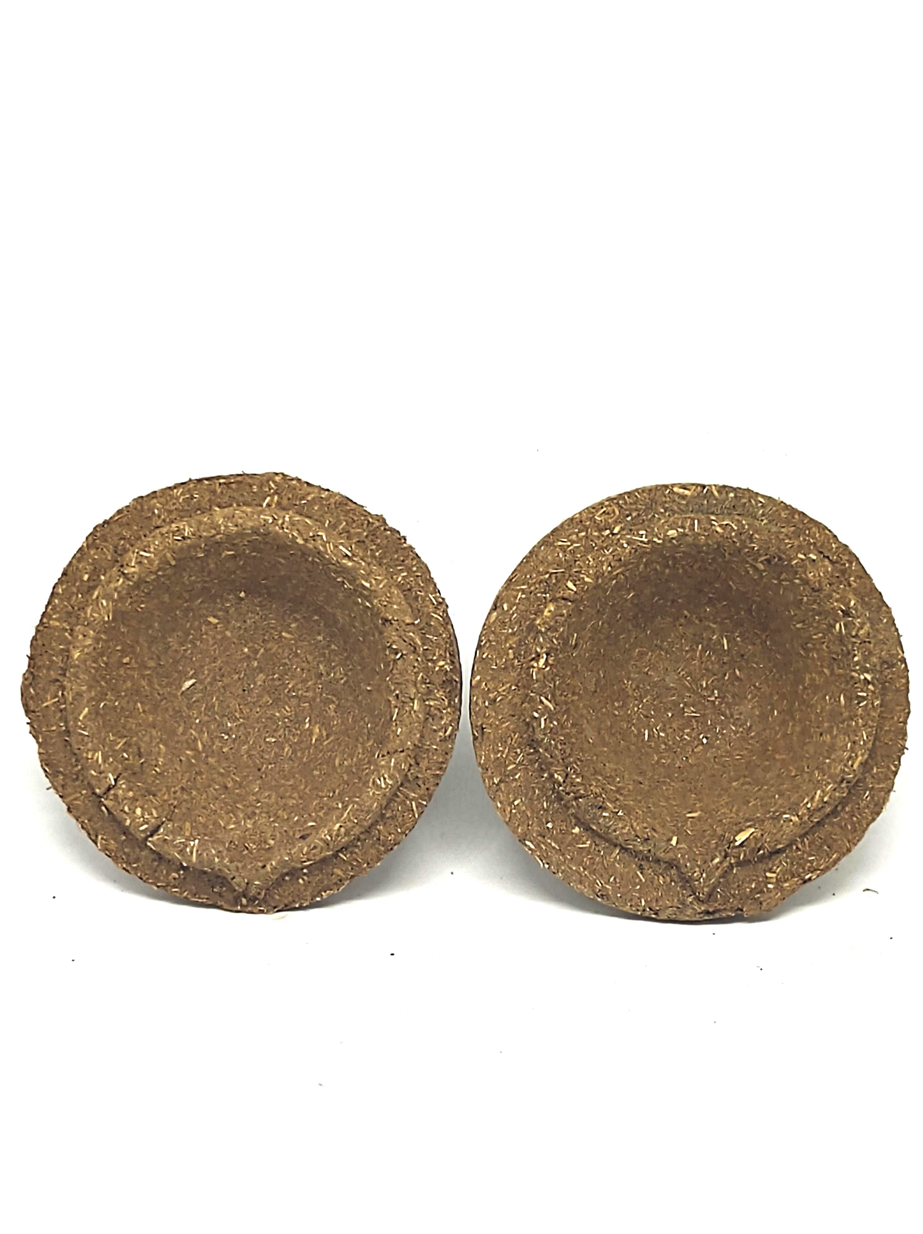 Cow Dung Diya (Pack of 25 Diya)