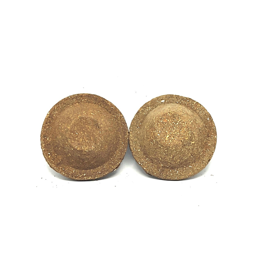 Cow Dung Diya (Pack of 25 Diya)