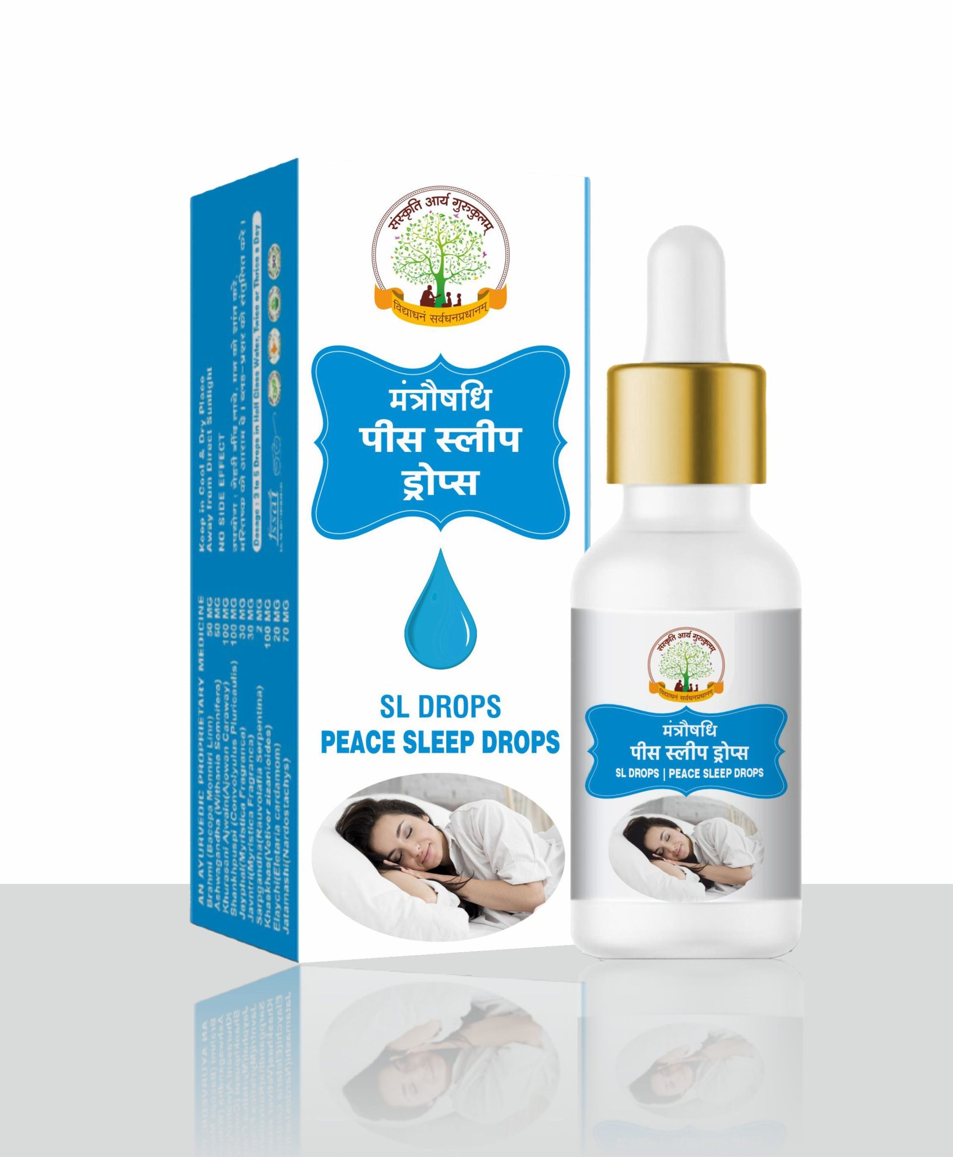 Natural Peace Sleep Drops, 15ml front view