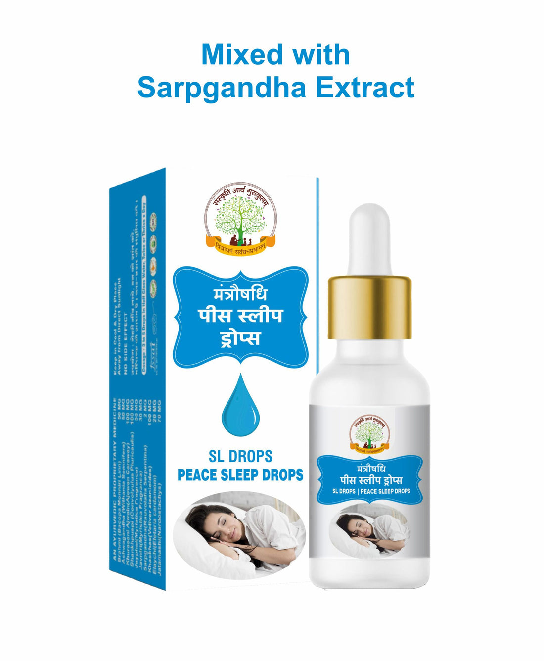 Natural Peace Sleep Drops, 15ml front view