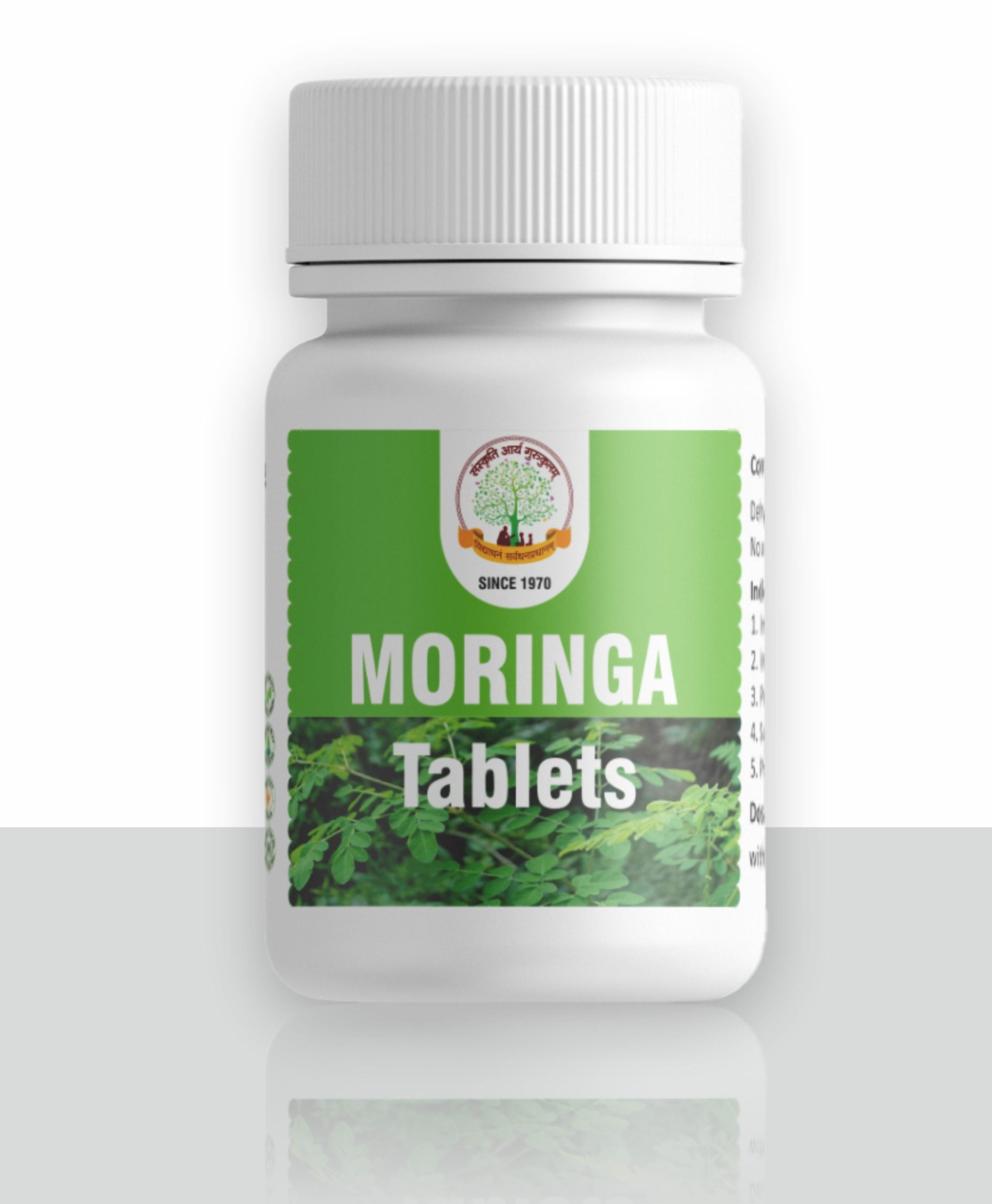 Moringa (Drumstick) Tablet, 60 Tablets front view