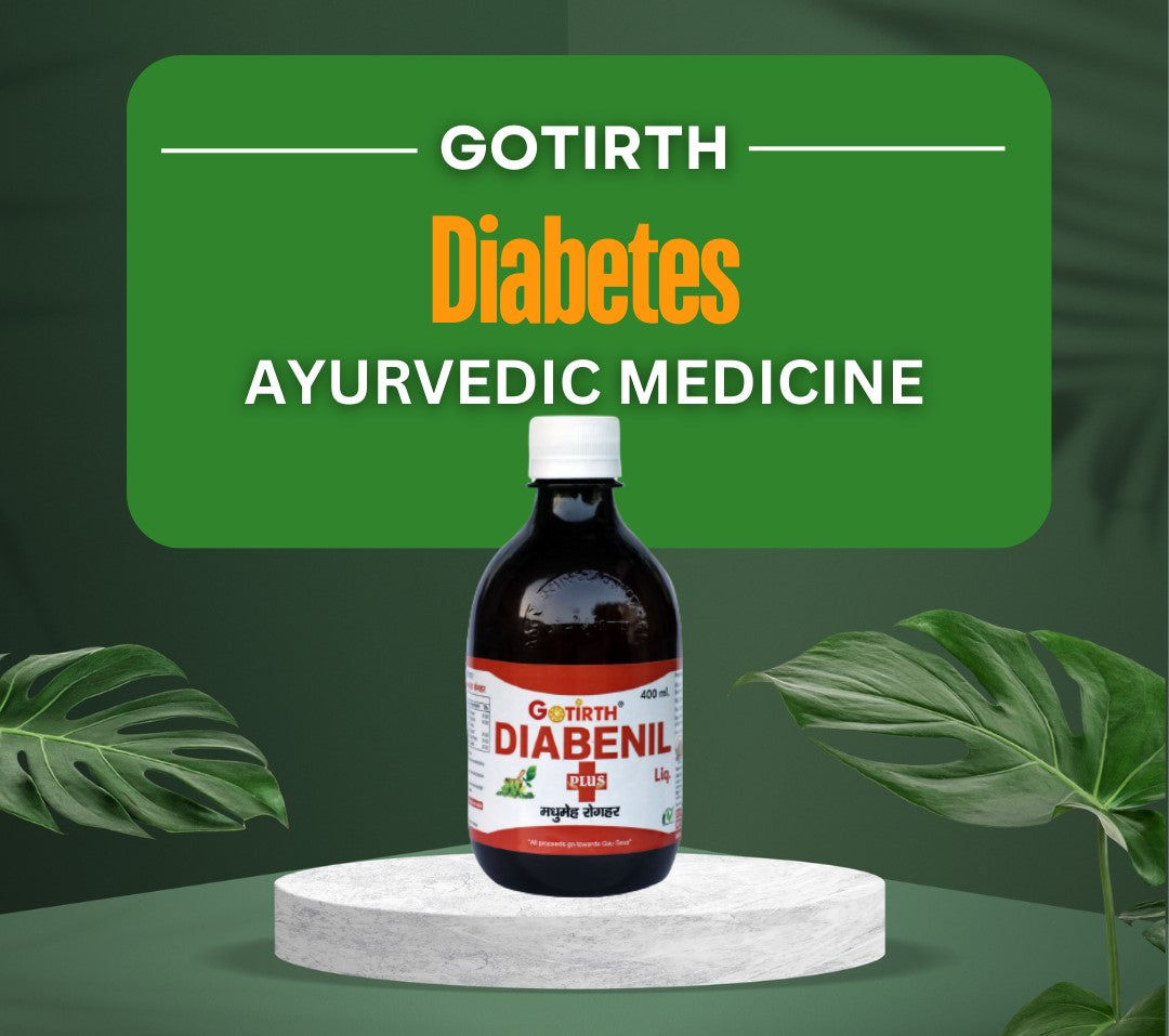 Gotirth Diabenil Plus Liquid - Ayurvedic Medicine for Diabetes, 400ml