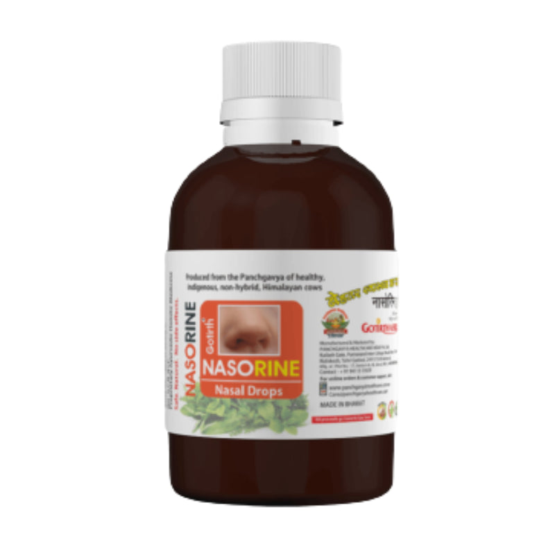Gotirth Nasorine Panchagavya Nasal Drops, 15ml front view