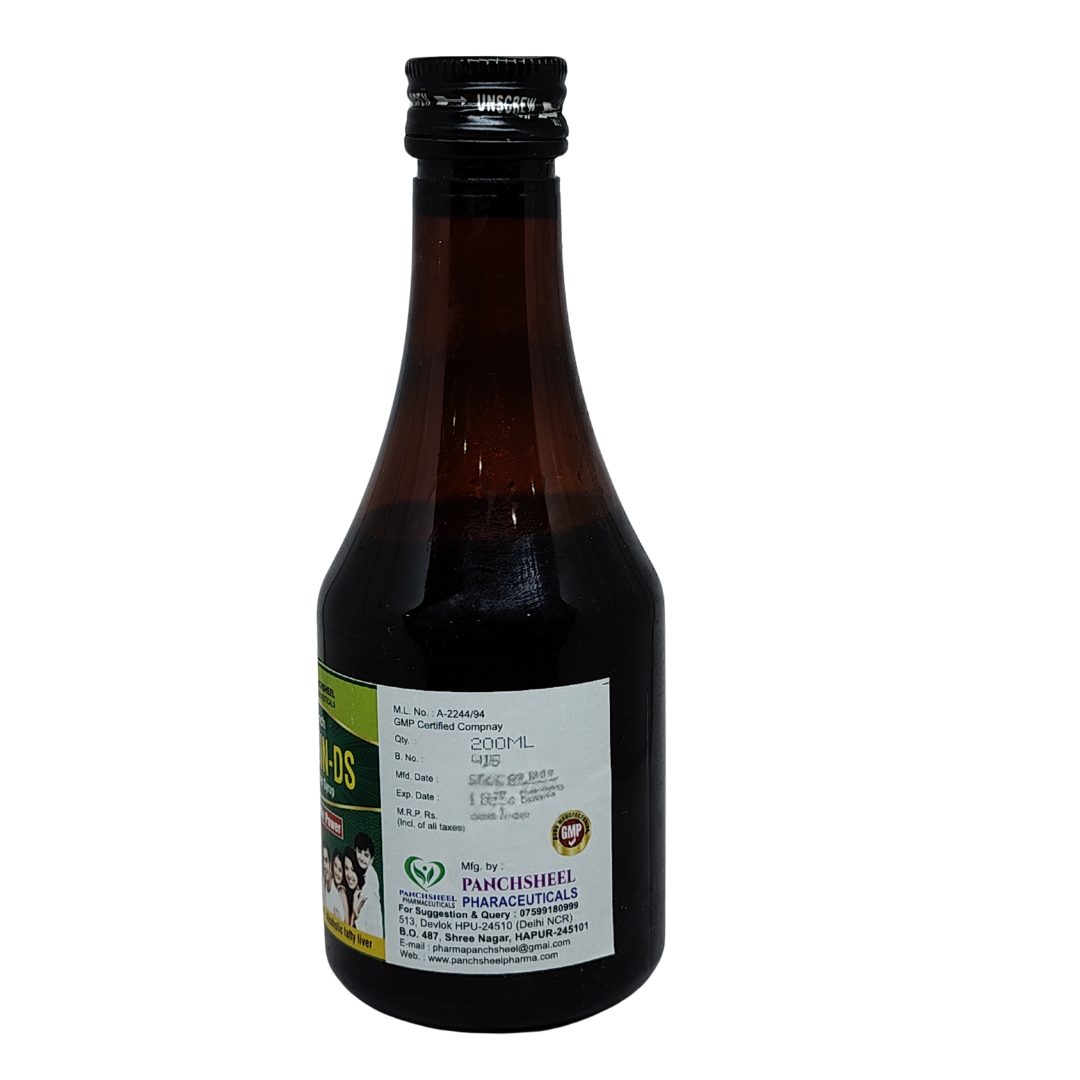 Panchsheel Livesin Ayurvedic Liver Tonic for Jaundice, Hepatitis & Fatty Liver, 200ml