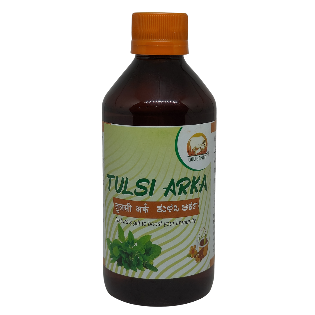 Gou Ganga Tulsi Ark, 200ml front view