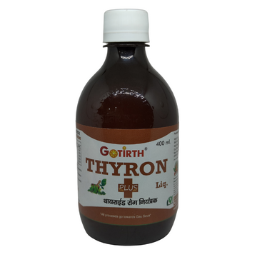 Gotirth Thyron Liquid for Thyroid Care, 400ml front view