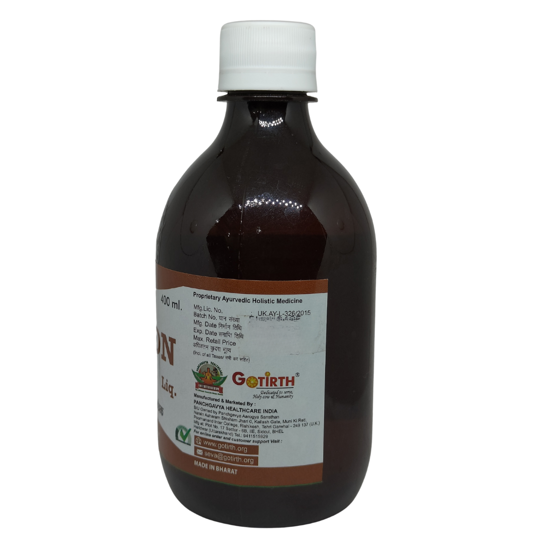Gotirth Thyron Liquid for Thyroid Care, 400ml
