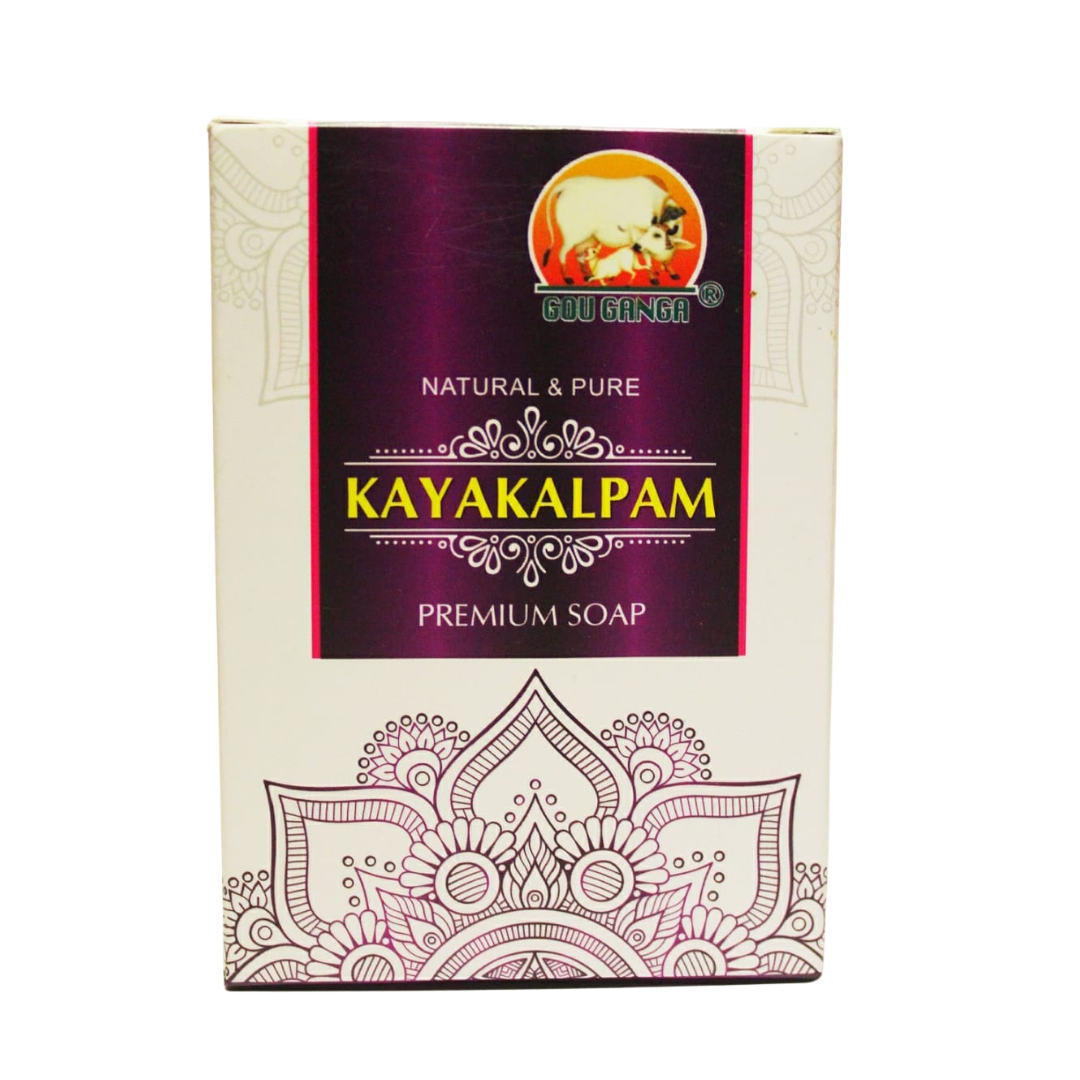 Gou Ganga Kayakalpam Soap, 75gm front view