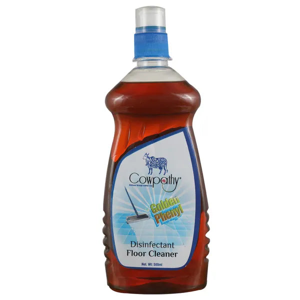 Cowpathy Herbal Floor Cleaner - Concentrated Solution, 500ml front view