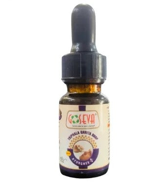 Goseva Triphala Ghrit Nasal Drops - Remedy for Eye Disorders (10ML Pack) front view