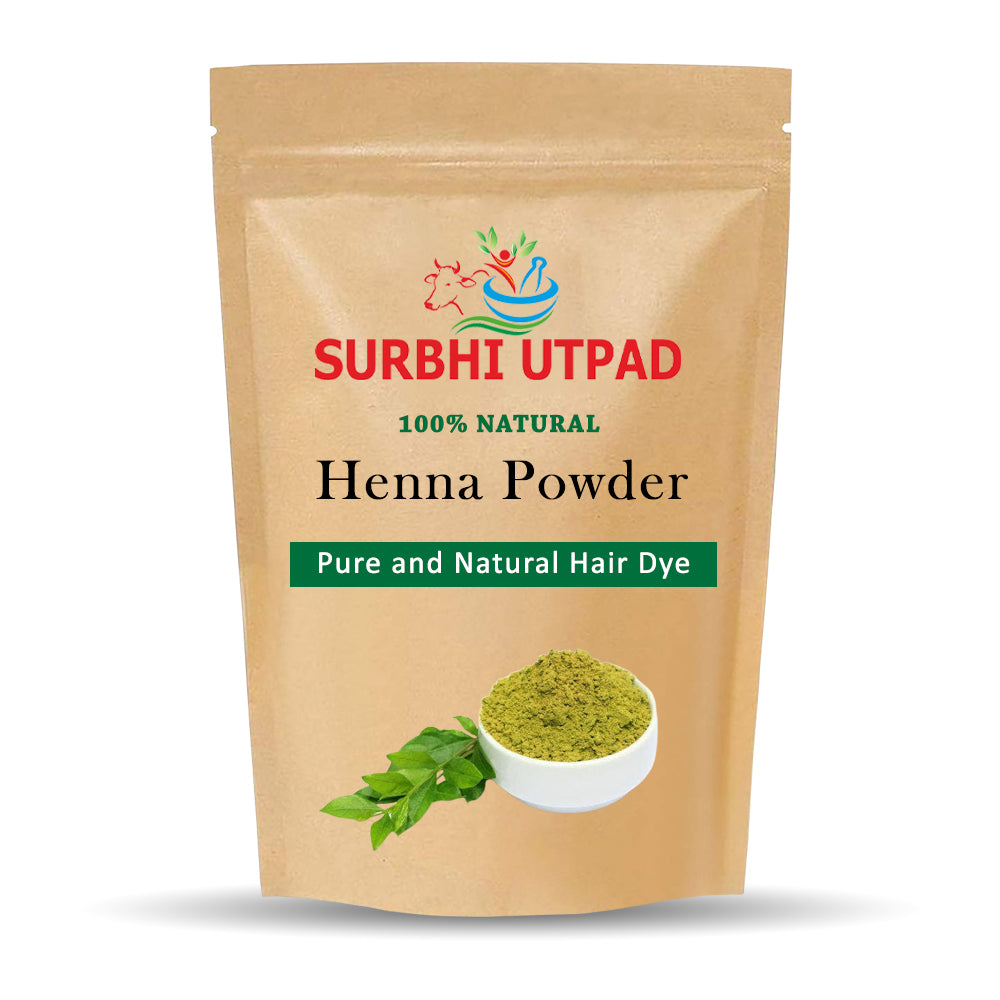 Surbhi Natural Henna Powder, 100gm front view