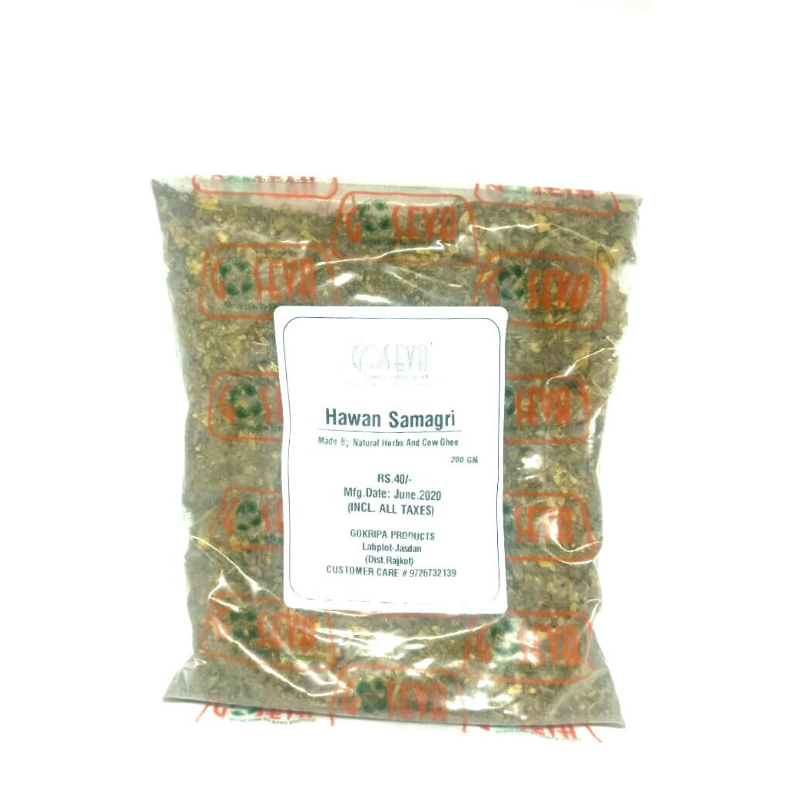 Goseva Havan Samagri, 200gm front view