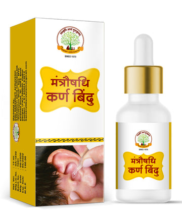 Karna Bindu Drops For Ear Disorders 15 ml front view