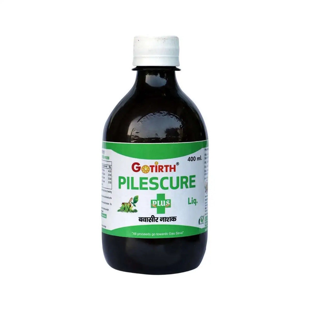 Gotirth Piles Cure Tonic, 400ml front view