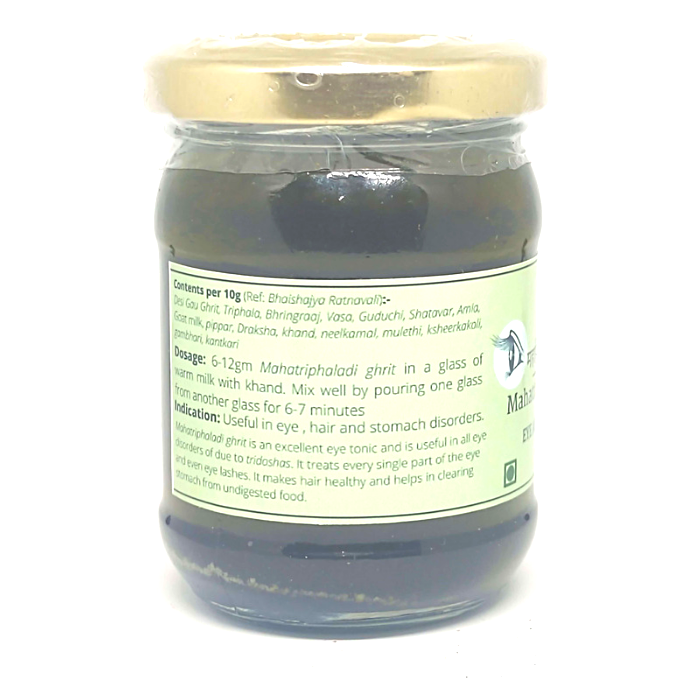 Triphala Ghrit - Tonic For Eye, Hair And Stomach, 100ml
