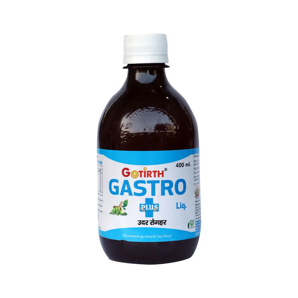 Gotirth Gastro Plus Gomutra Ark for Gastric, 400ml front view