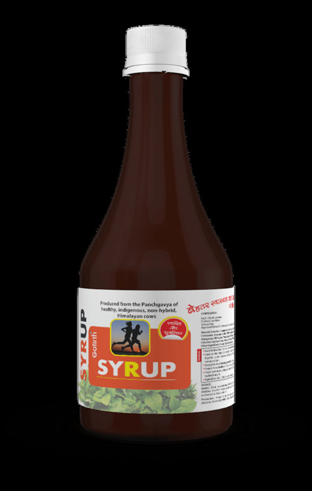 Gotirth Syrup for General Weakness & Immunity, 200ml front view