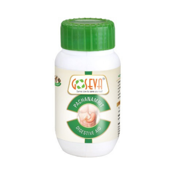 Goseva Pachanamrit Digestive Powder, 60gm front view