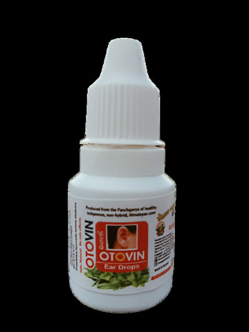 Gotirth Otovin Panchagavya Ear Drops - 10ml front view