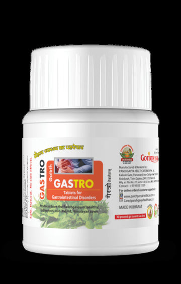Gotirth Gastro Tablet for Gastric, 40 Tablets front view