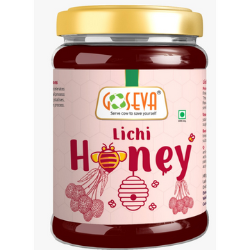 Goseva Litchi Honey, 350GM front view