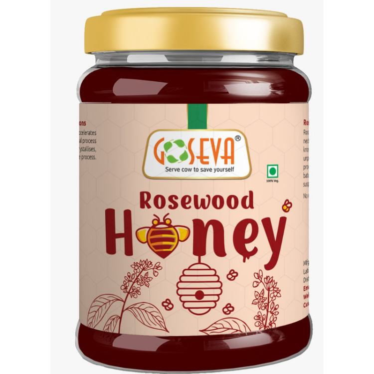 Goseva Rosewood Honey, 350GM front view