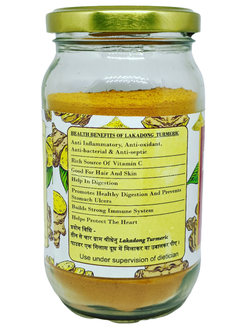 Lakadong Meghalaya Turmeric Powder, 150gm