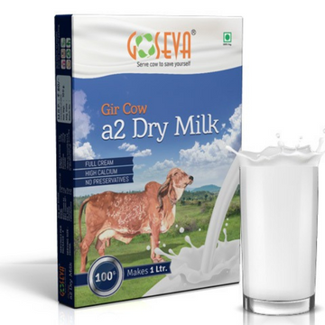 Goseva Gir Cow Milk Powder front view