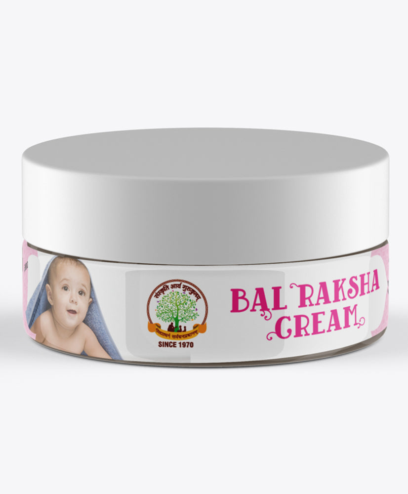 Bal Raksha Ayurvedic Baby Cream, 50gm front view