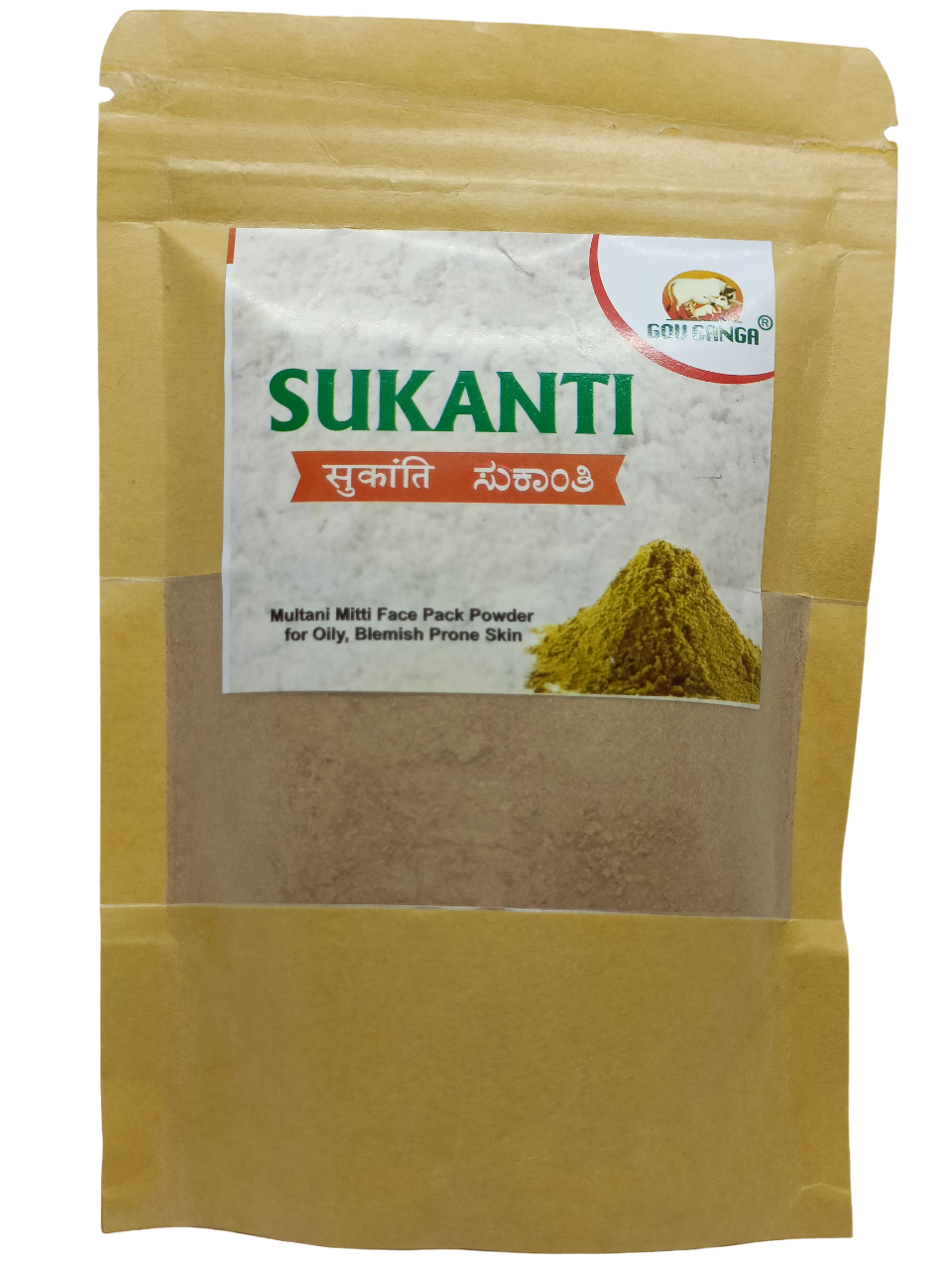 Sukanti Face Pack, 100gm front view