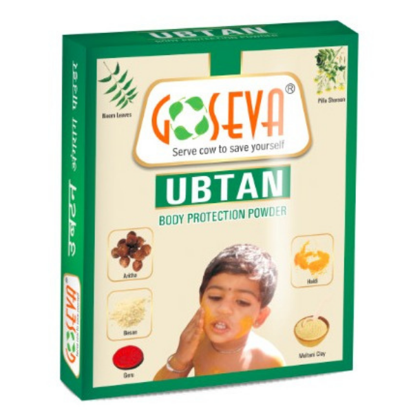 Goseva Ubtan Powder, 100gm front view
