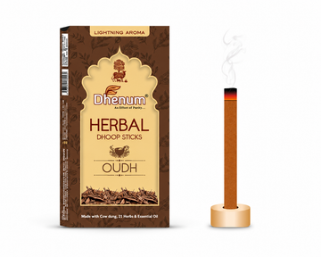 Dhenum Oudh Panchagavya Dhoop Stick, 50gms