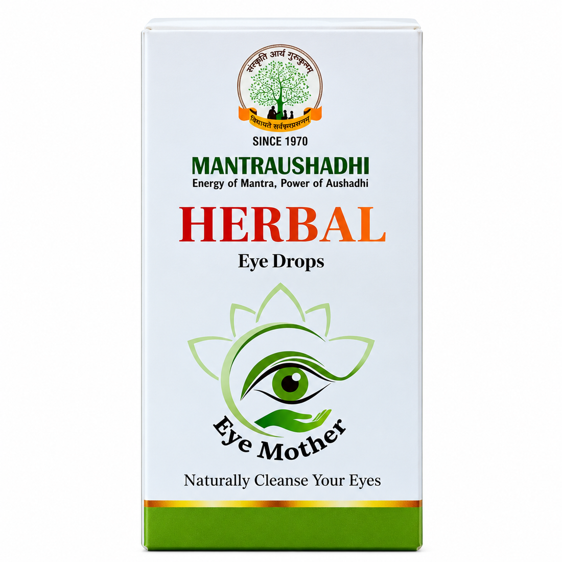 Gau Sanskruti Herbal Eye Drops - Ayurvedic Care for Eye Wellness & Everyday Eye Care, 10ml