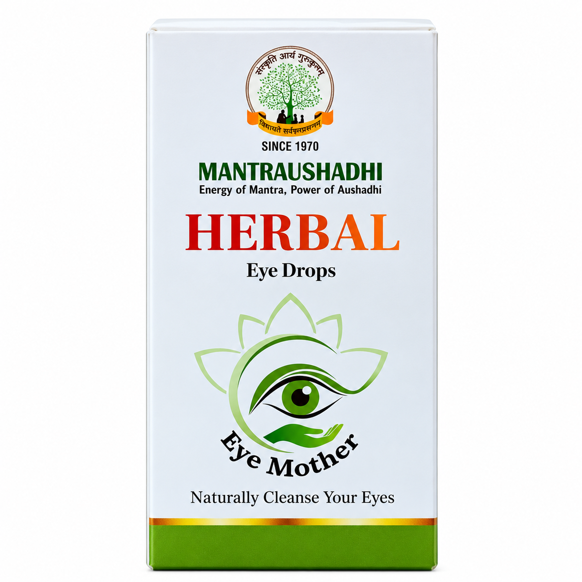 Gau Sanskruti Herbal Eye Drops - Ayurvedic Care for Eye Wellness & Everyday Eye Care, 10ml