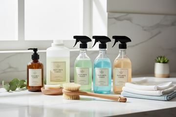 Generate an image for home care items