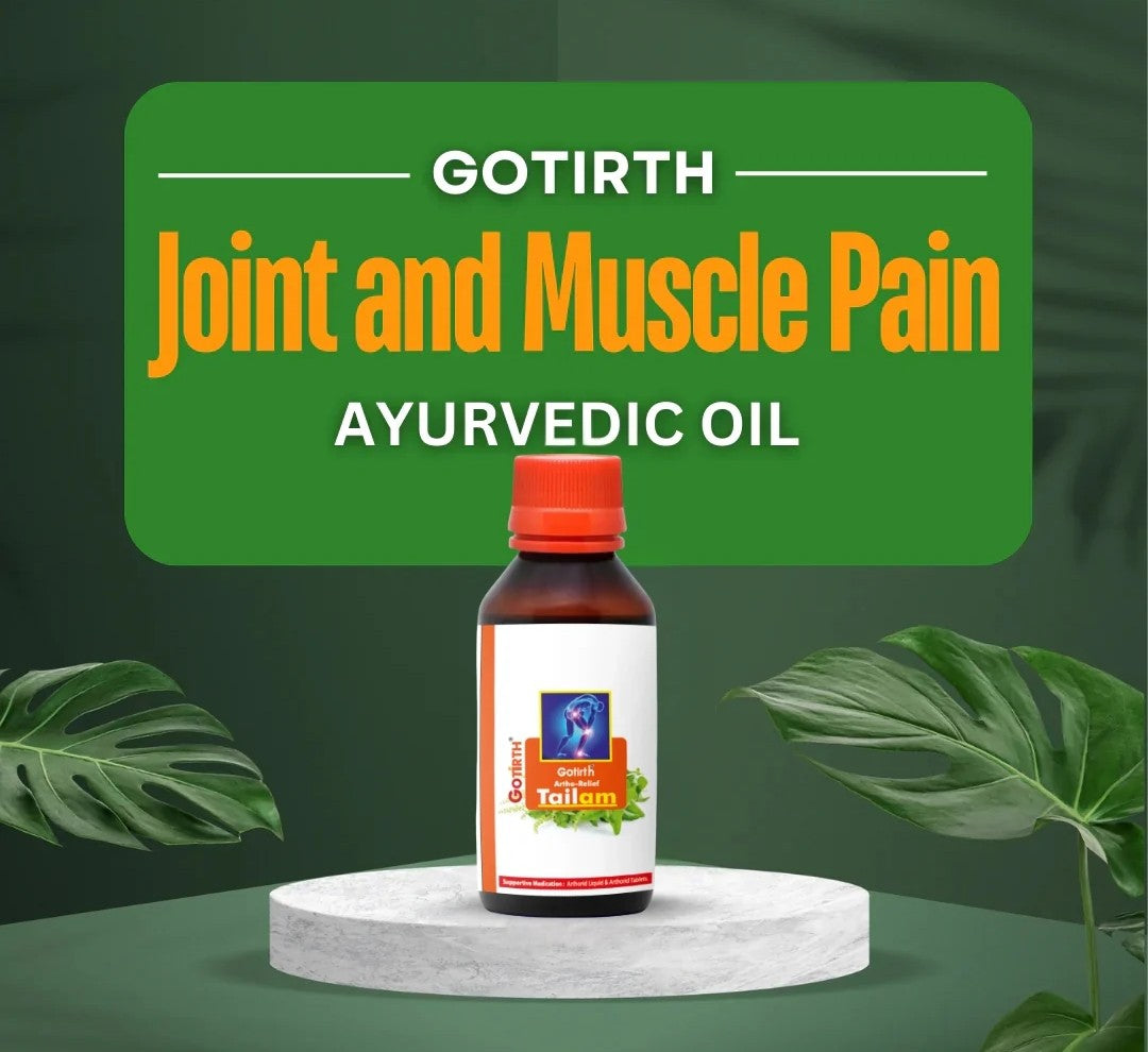 Gotirth Artho Tailam – Ayurvedic Joint & Muscle Pain Relief Oil, 100ml