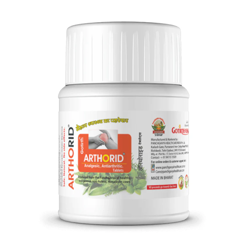 Gotirth Arthoroid Tablet - Herbal Support for Joint Comfort & Flexibility, 40 Tablets