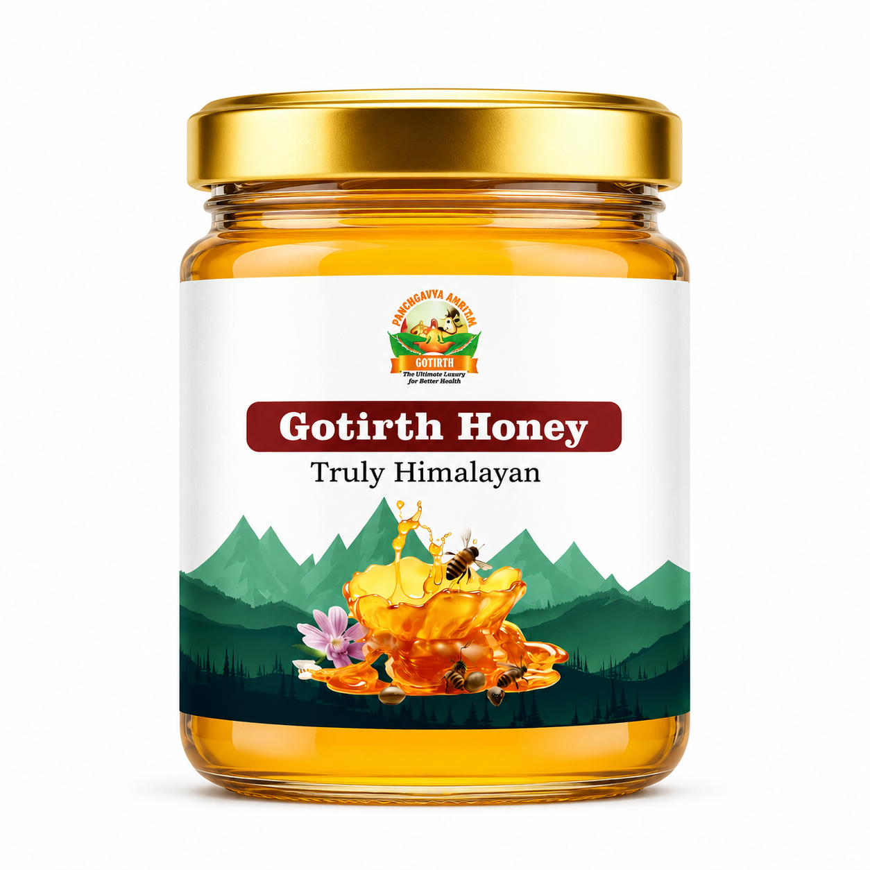 Gotirth Truly Himalayan Honey, 250gm