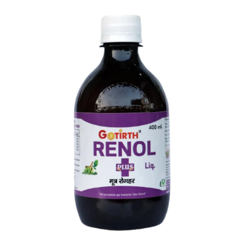Gotirth Renol Plus Liquid for Kidney & UTI Health, 400ml