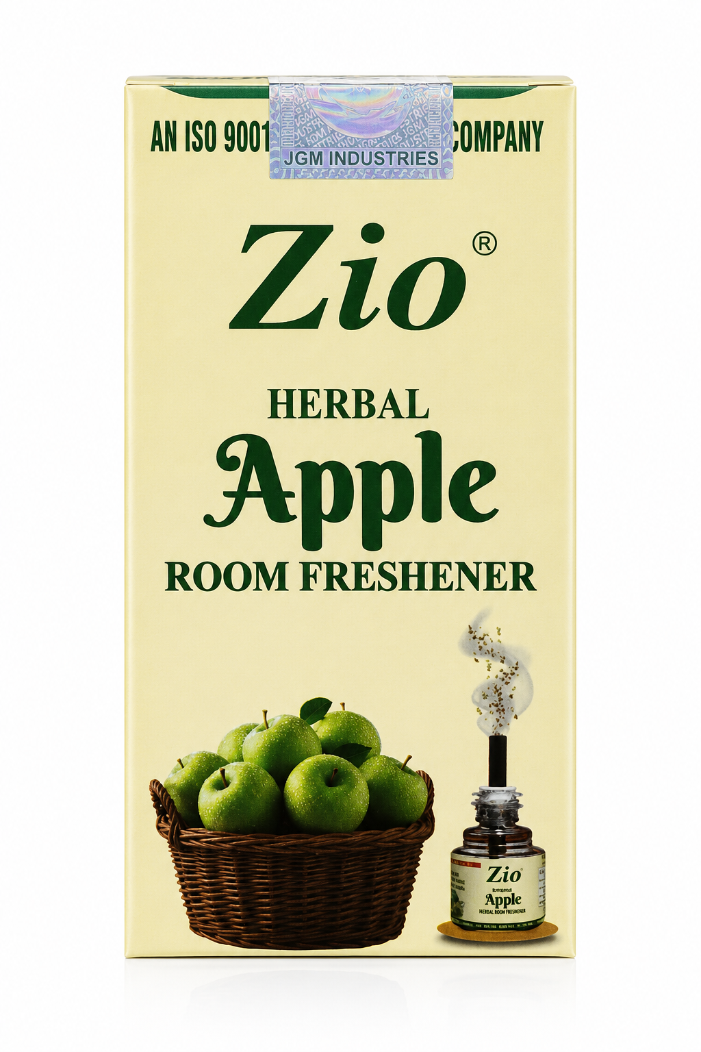 Jai Gou Mata Herbal Apple Room Freshener Refill | Natural Apple Aroma for Electric Diffuser Long-Lasting Herbal Fragrance | Alcohol-Free, 45ml