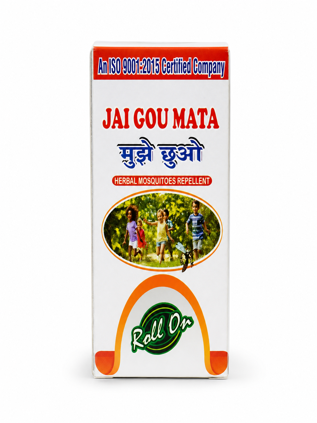 Jai Gou Mata Herbal Mosquito Repellent Roll-On | Natural Fabric Mosquito Protection With Lemongrass, Catnip, Geraniol, Rosemary & Camphor | Safe Herbal Formula, 15ml