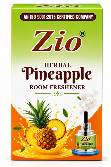 Jai Gou Mata Herbal Pine Apple Room Freshener Refill | Natural Pine Apple Aroma for Electric Diffuser Long-Lasting Herbal Fragrance | Alcohol-Free, 45ml