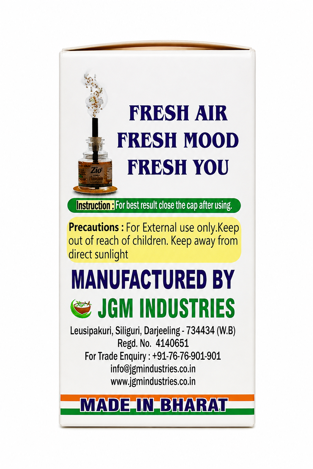 Jai Gou Mata Herbal Guggal Room Freshener Refill | Natural Guggal Aroma for Electric Diffuser Long-Lasting Herbal Fragrance | Alcohol-Free, 45ml